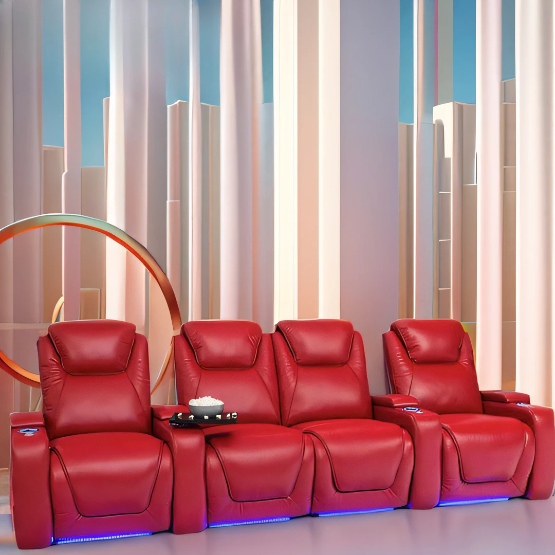 -Green Color Home Furniture 4  - огляд і ціна Home Cinema Couch