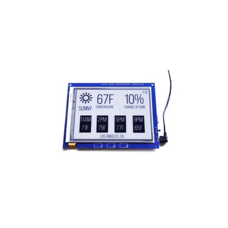 Placa de tinta 6 Pantalla de papel electrónico versátil, fácil de usar y compatible con Wi-Fi