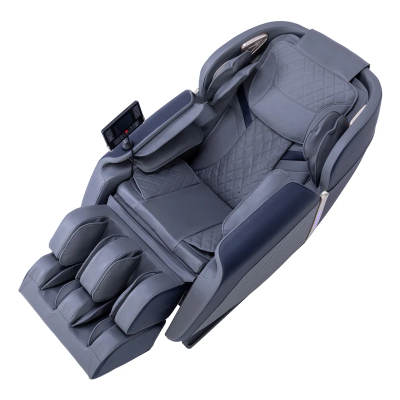 Luxury Modern Leather Massage Chair Custom Logo Portable Vending for Health Care Body Relaxation-Targets Neck Leg Waist Foot