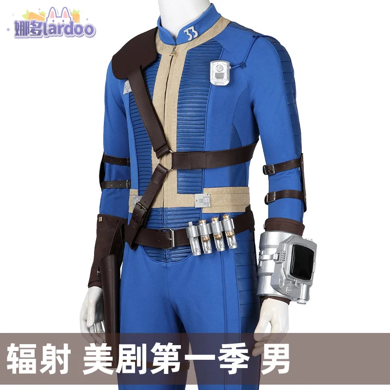 Fallout Lucy cosplay jumpsuit 33 Cosplay Costume Lucy masclean belt armor uniform arm props Halloween