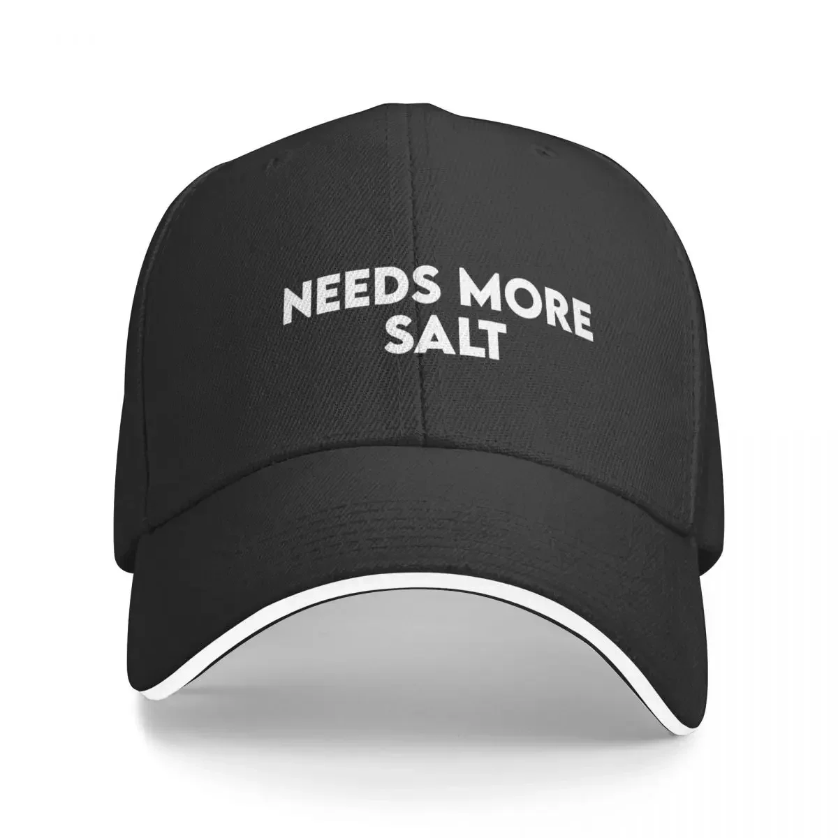 

Needs More Salt Baseball Cap birthday fashionable Christmas Hat Women's Hats For The Sun Men's