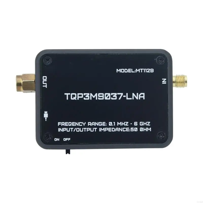 Low Noise Amplifier TQP3M9037 for Radio Receiver Spectrum Analyzers Type C Rechargeable 100KHz-6GHz 50ohm Amplifier H8WD