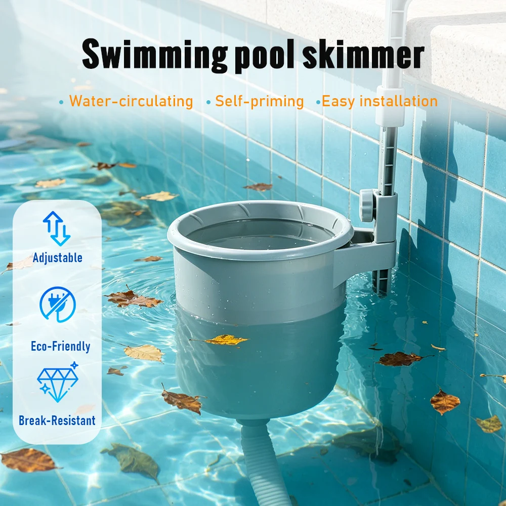 Epuisette-de-surface-pour-piscine-hors-sol-nettoyeur-de-debris-collecteur-de-feuilles-flottant-avec-support-mural-reglable