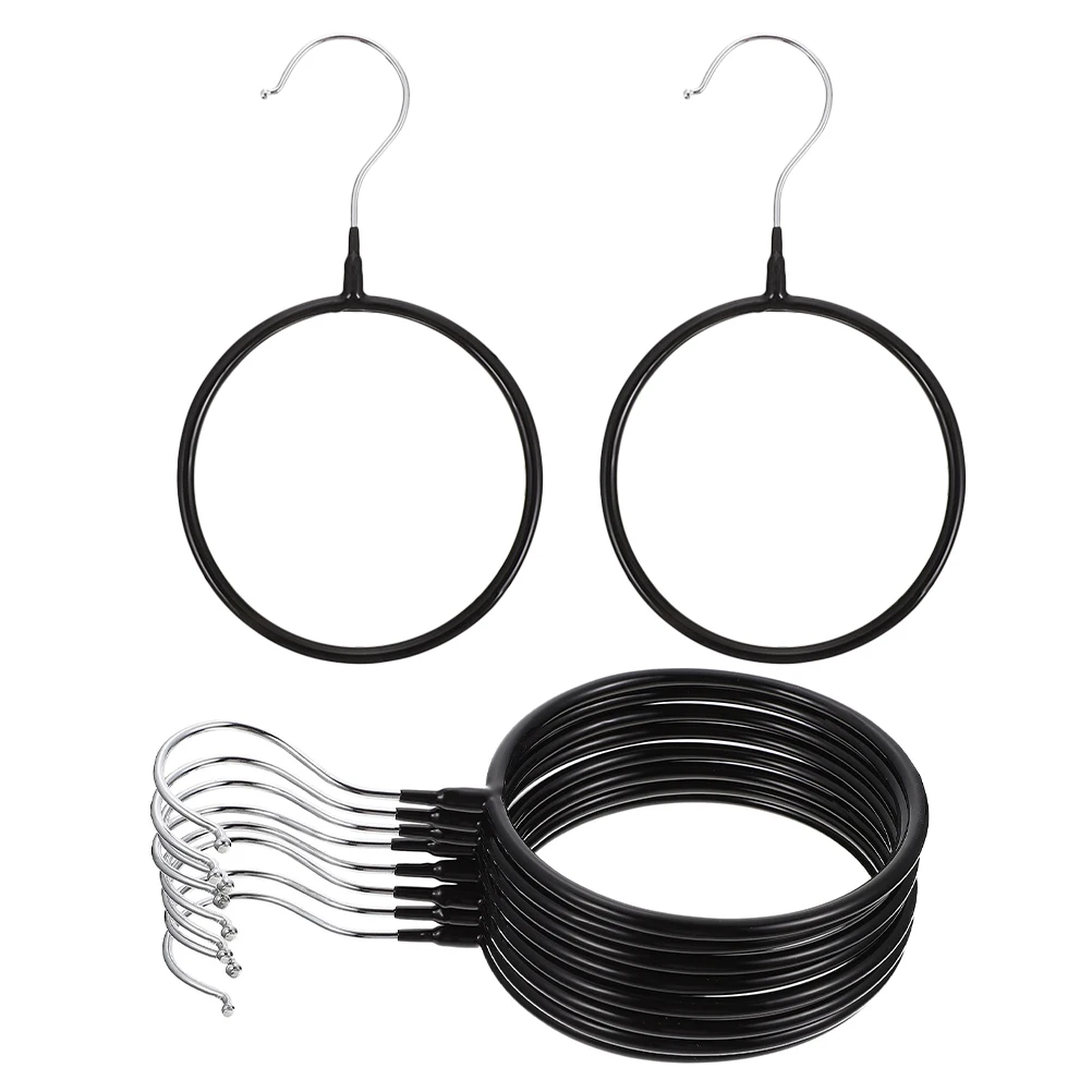 

10pcs Multi-Functional Racks Scarf Organizer Household Hangers Belt Ties Hanger Closet Storage Heavy-Duty Cloth Hangers Wardrobe