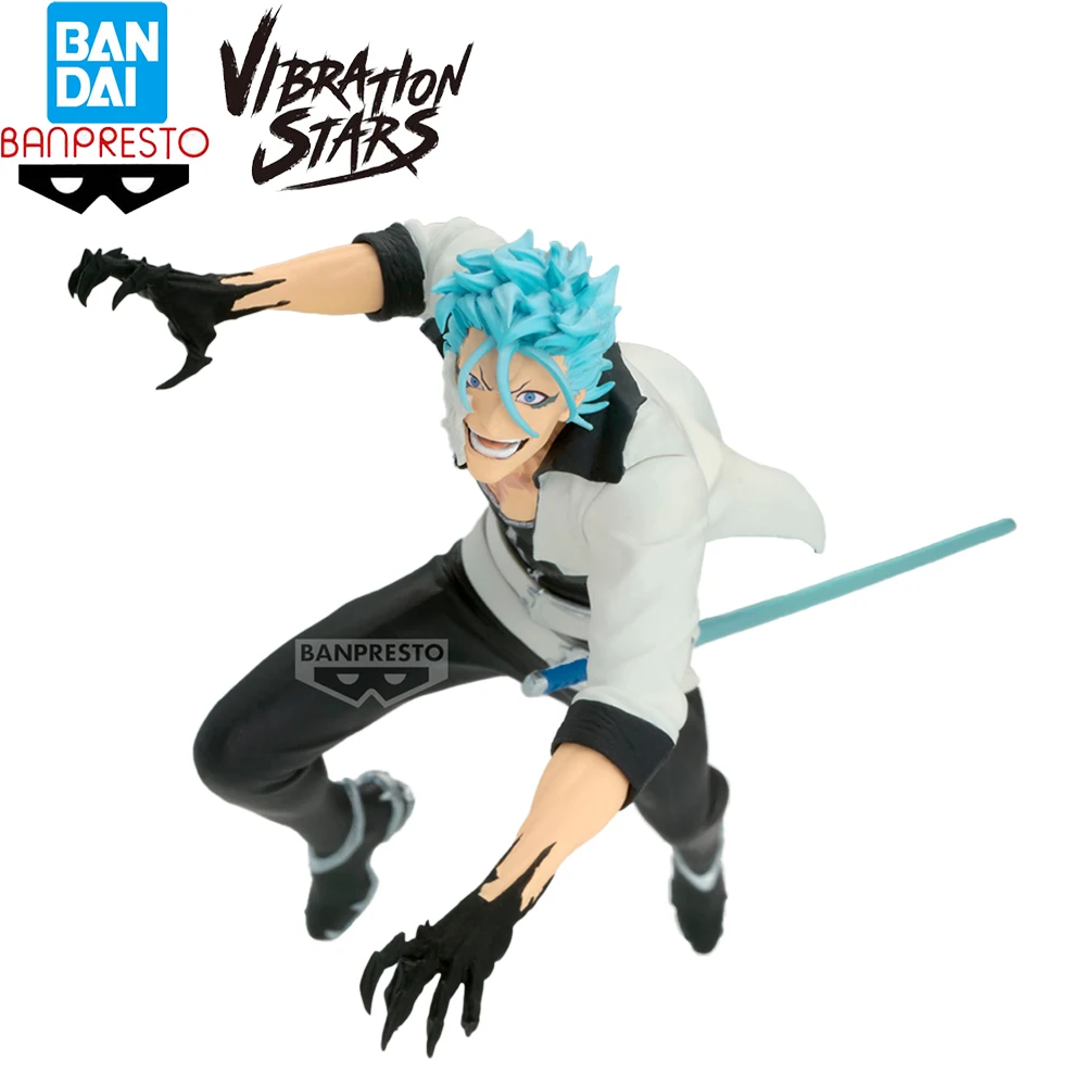 Pre Sale Original Bandai Banpresto Vibration Stars Bleach Sennen Kessen-Hen Grimmjow Jaegerjaques Collectible Model Toys Figures