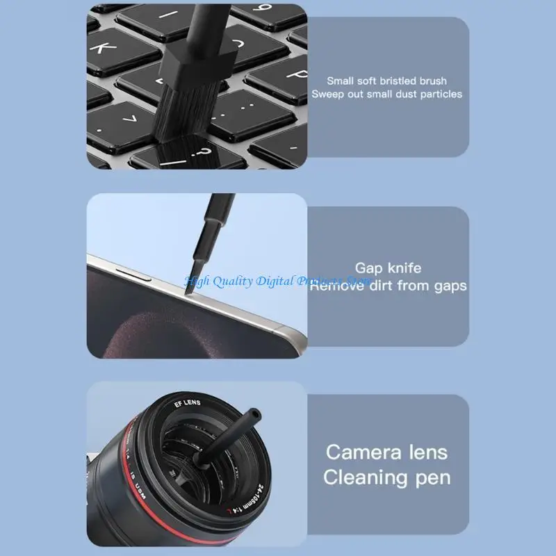 

U2JE Подставка для клавиатуры с губкой для глубокой очистки, подставка для телефона для офисных игр и обслуживания электроники