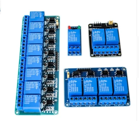 1pcs 5v 1 2 4 6 channel relay module with optocoupler Relay Output 1 2 4 6 8 way relay module for arduino In stock