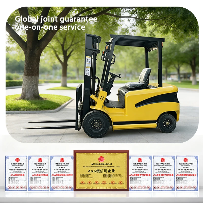 New Arrivals 1.5 Ton 2 Ton 2.5 Ton Electric Forklifts Outdoor Rough Terrain
