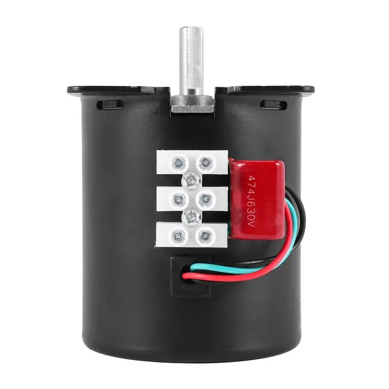 [NEWA08R】 220V AC 40W Low Speed Geared Motor 70KTYZ Permanent Magnet Synchronous Motor Adjustable Direction High Torque Low Nois