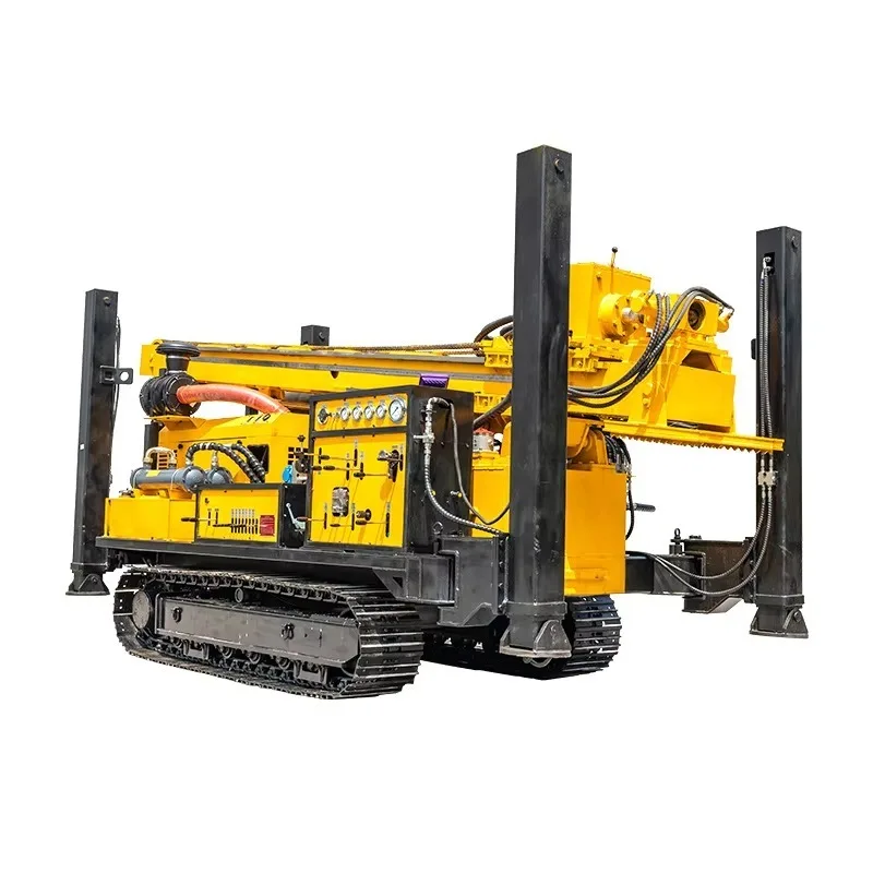 Full Hydraulic Core Drilling Rig 190m Depth Small Portable Geological Prospecting Soil Sample Drill Machine