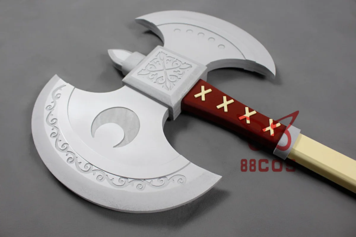 Juego Persona5 Village Spring Ax Weapons Cosplay Props, Material de Pvc, No Killing Weapon Props, Halloween, fiesta de Navidad, mascarada, animación, rendimiento, Cosplay, Performance Weapon Props