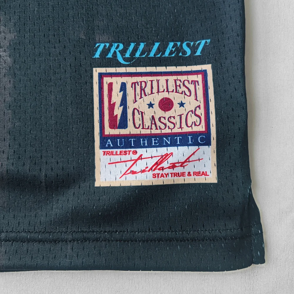 Trillest لوس أنجلوس 77 لوكا ماجيك دونسيتش للرجال شجرة النخيل الطباعة الرقمية شبكة كرة السلة جيرسي للجنسين فريق رياضي Fanwear #6