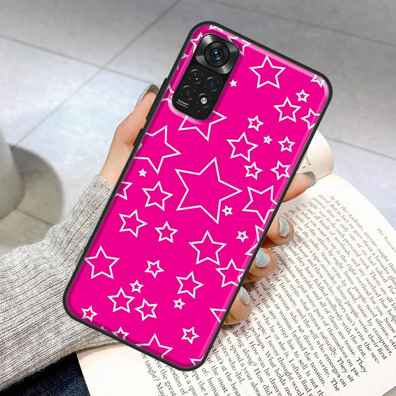 Bright Stars Art Case For Redmi 10 9T 9A 9C 9 Back Cover For Redmi Note 11 10 9 Pro Note10A 10C 10S 8T 9S Coque