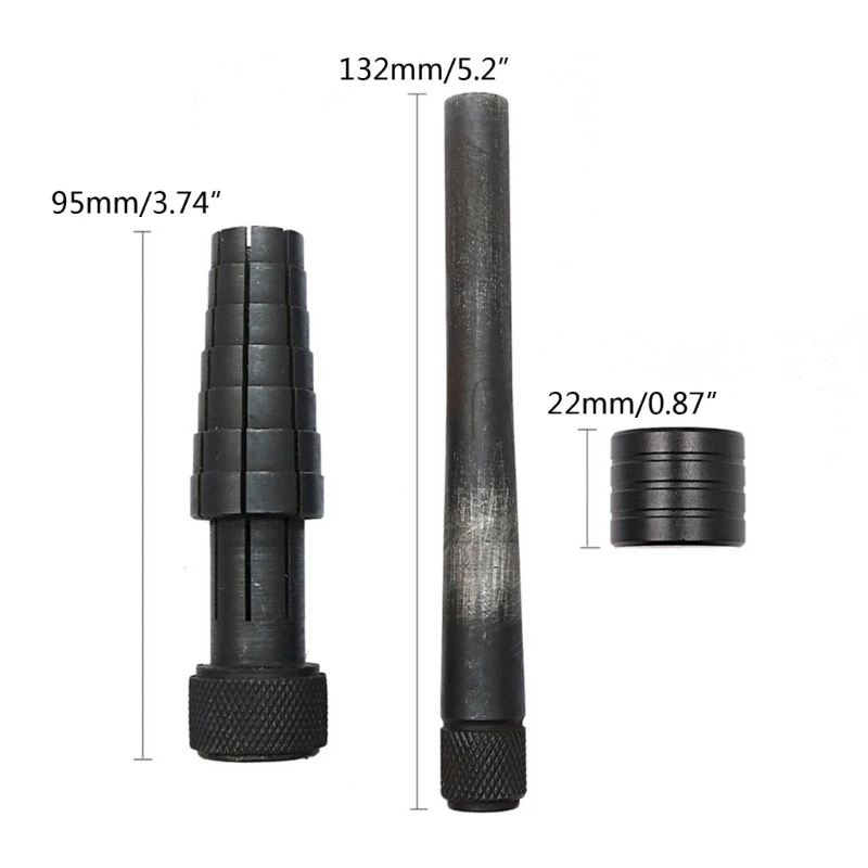 Ingranditore per misuratore anelli Mandrino in Strumenti per creazione gioielli Espansore in metallo per gioielli