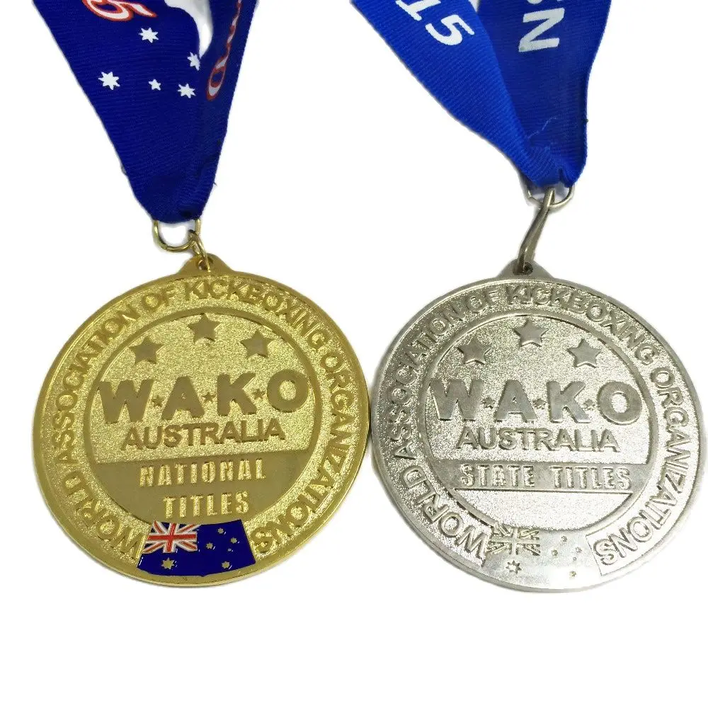 customized medal in 2.75 inches diameter in sparkle texture as award medal /600pcs package deal