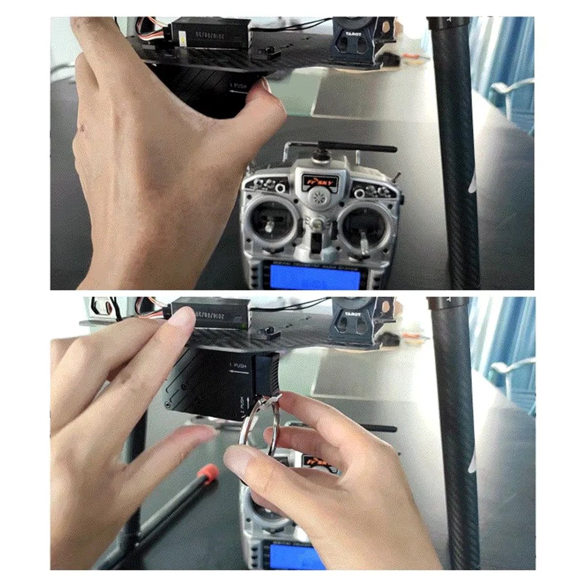 SEMOIC TL2962 20 كجم قطارة تحميل كبير موزع إلكتروني سريع الضغط لأجزاء الطائرة بدون طيار طراز متعدد المحاور/Rc