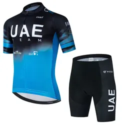 2024 Uae Team Summer Ropa Ciclismo Cycling Jersey Sets Men's Mountain Bike Triathlon Quick-drying Breathable Bicycle Clothing