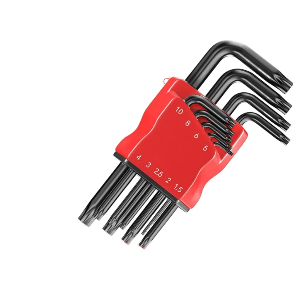 

High-strength Hex Wrench Set Repair Spanner Double-End Screwdriver Hex Wrench Hardness Extended L Type Hex Wrench Hand Tools