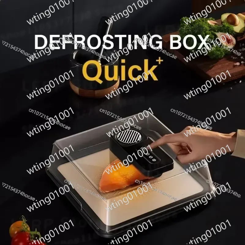 for Type C Ultra Fast Defrosting Tray Quick Thaw Plate for Frozen Beef Meat Seafood Fresh Recovery Machine Charging Box