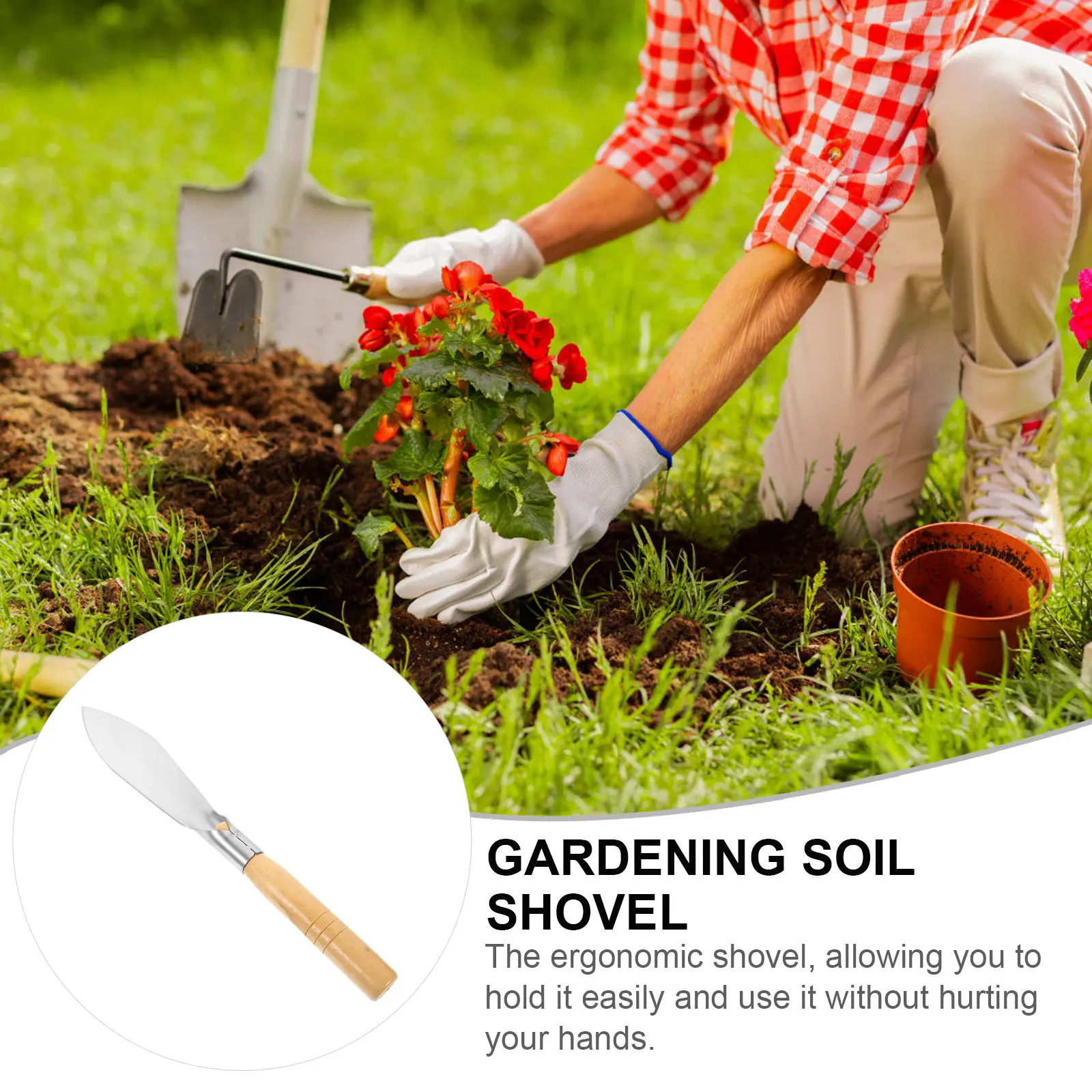 Stainless Steel Garden Trowel  - Garden Hand Trowel ulasan dan harga