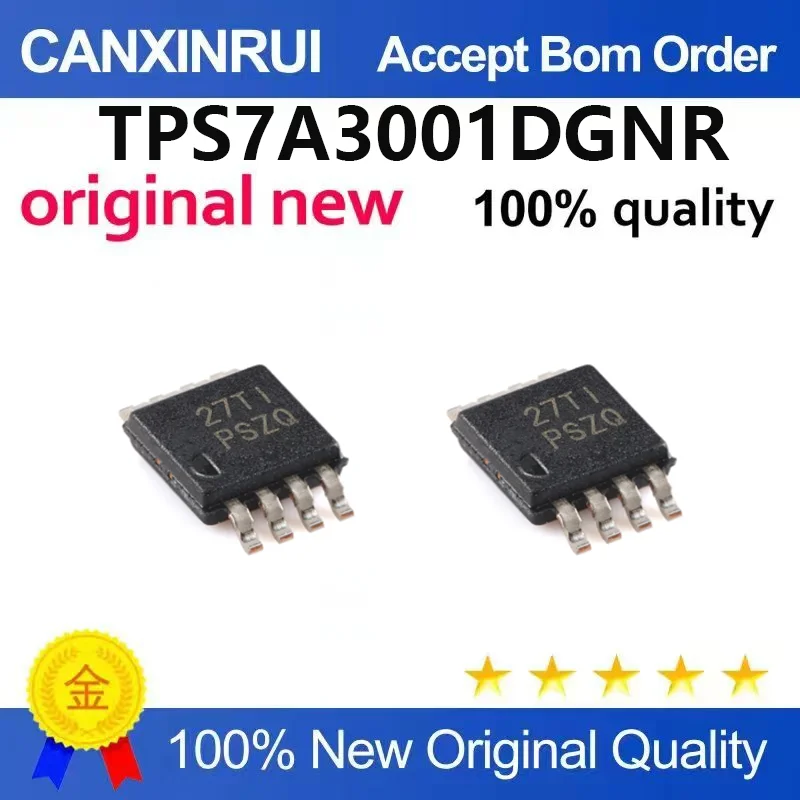 (5pcs-100pcs)Brand new original TPS7A3001DGNR PSZQ HVSSOP-8 adjustable low voltage drop regulator chip