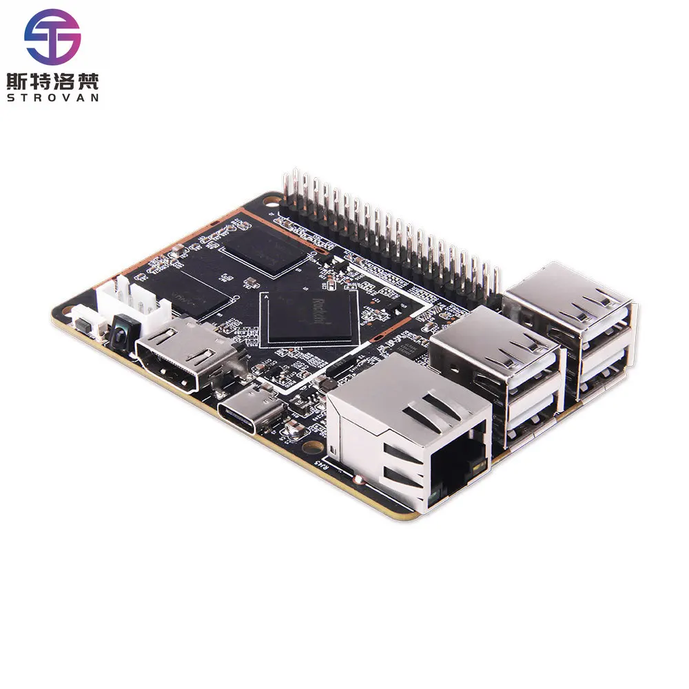 Quad-core Cortex-A7 1.2GHz  RK3128 PI Zero 2W Development Board Android Linux Tablet Motherboard Alternative