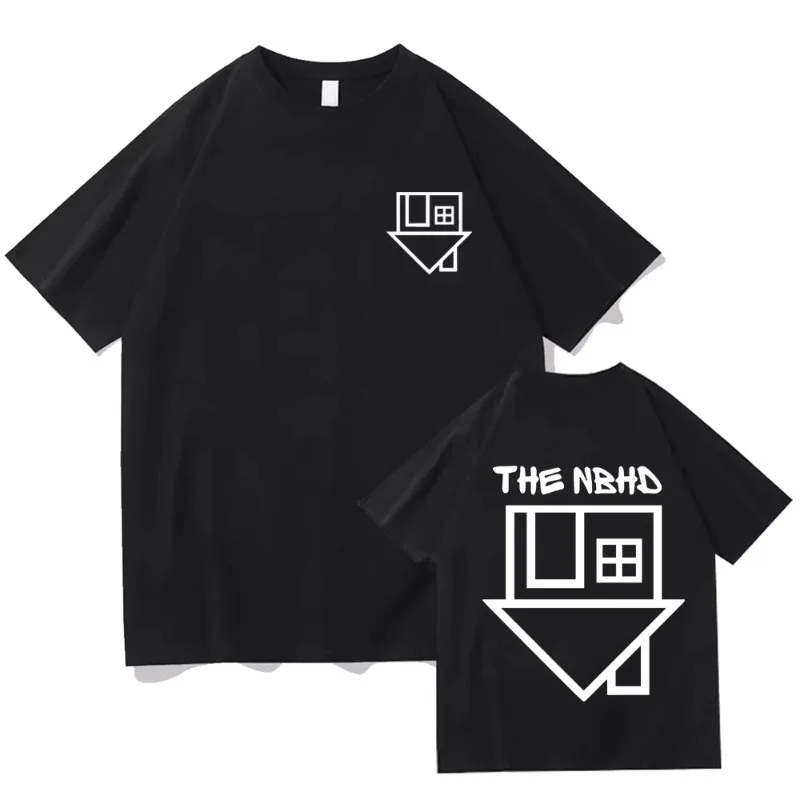 Camiseta The Neighbourhood NBHD, camiseta gráfica Harajuku a la moda para hombres y mujeres, camisetas de algodón Vintage estéticas de alta calidad Unisex