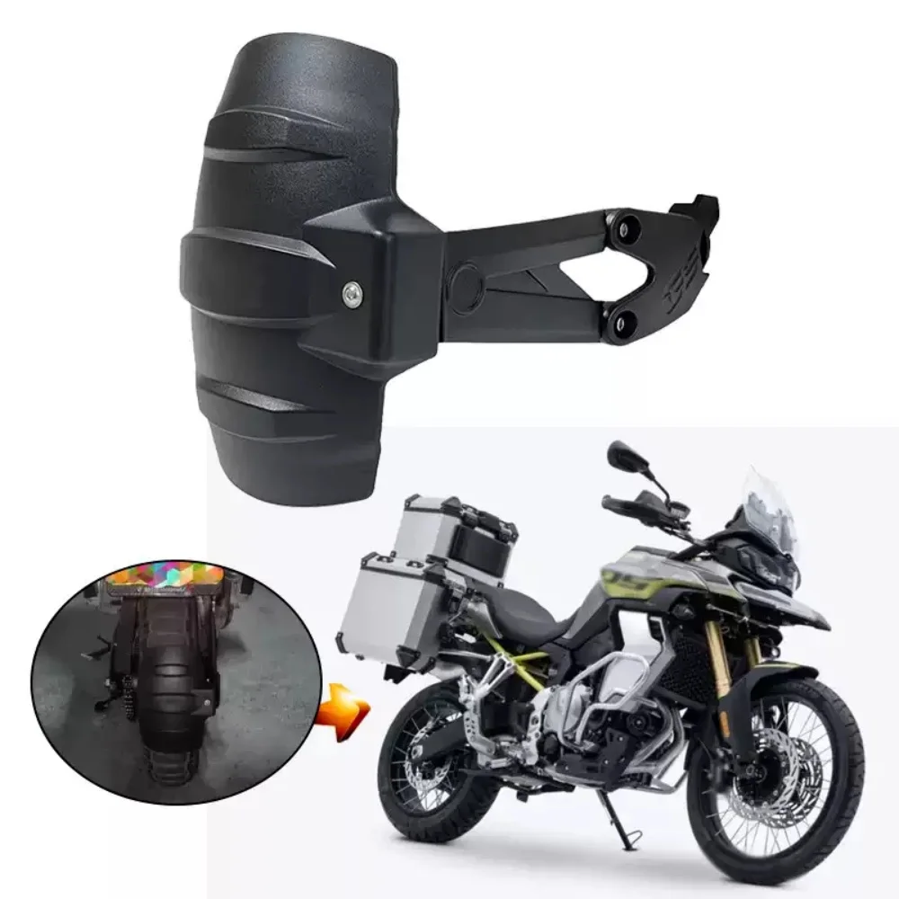 Mudguards for VOGE DS900X and 900DS: Extended front and rear mudguards to protect against sand and mud from the rear wheel.