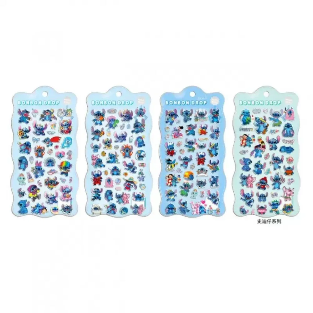 Nuevas Pegatinas 3D de Dibujos Animados, Pegatinas de Goma para Álbumes de Recortes, Pegatinas para Fiestas de Cumpleaños, Calcomanías para Portátiles, Pegatinas de Goma