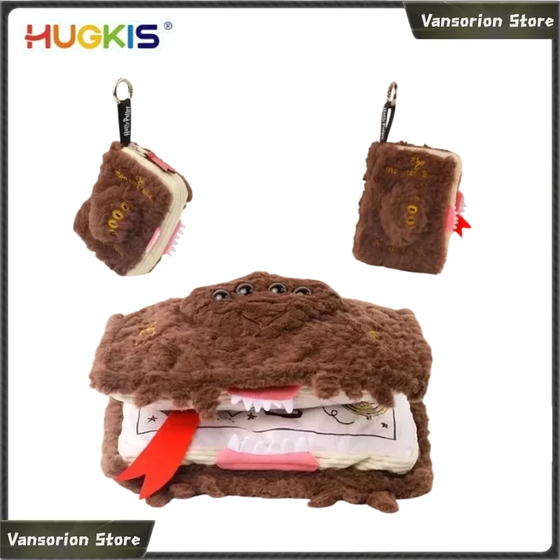 HUGKIS Harry Potter Monster Book Plush Pillow Soft Stuffed Throw Cushion Wizard Theme Collectible Gift For Fans
