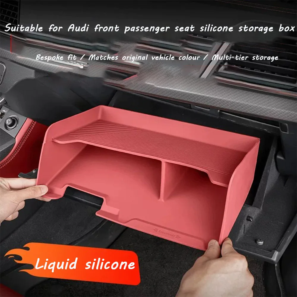 

Car Storage Boxes Silicone Storage Boxes Car Interior Accessories For Audi Q5/Q5 Sportback (2018-2025)