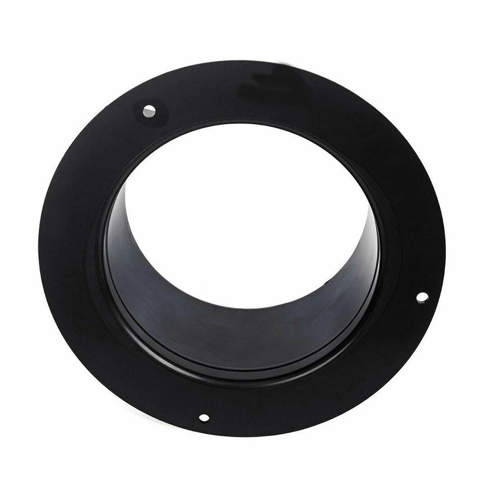 

Smooth Operation ABS Straight Pipe Flange Ventilation Ducting Exhaust Connector Odorless Material Long lasting Durability