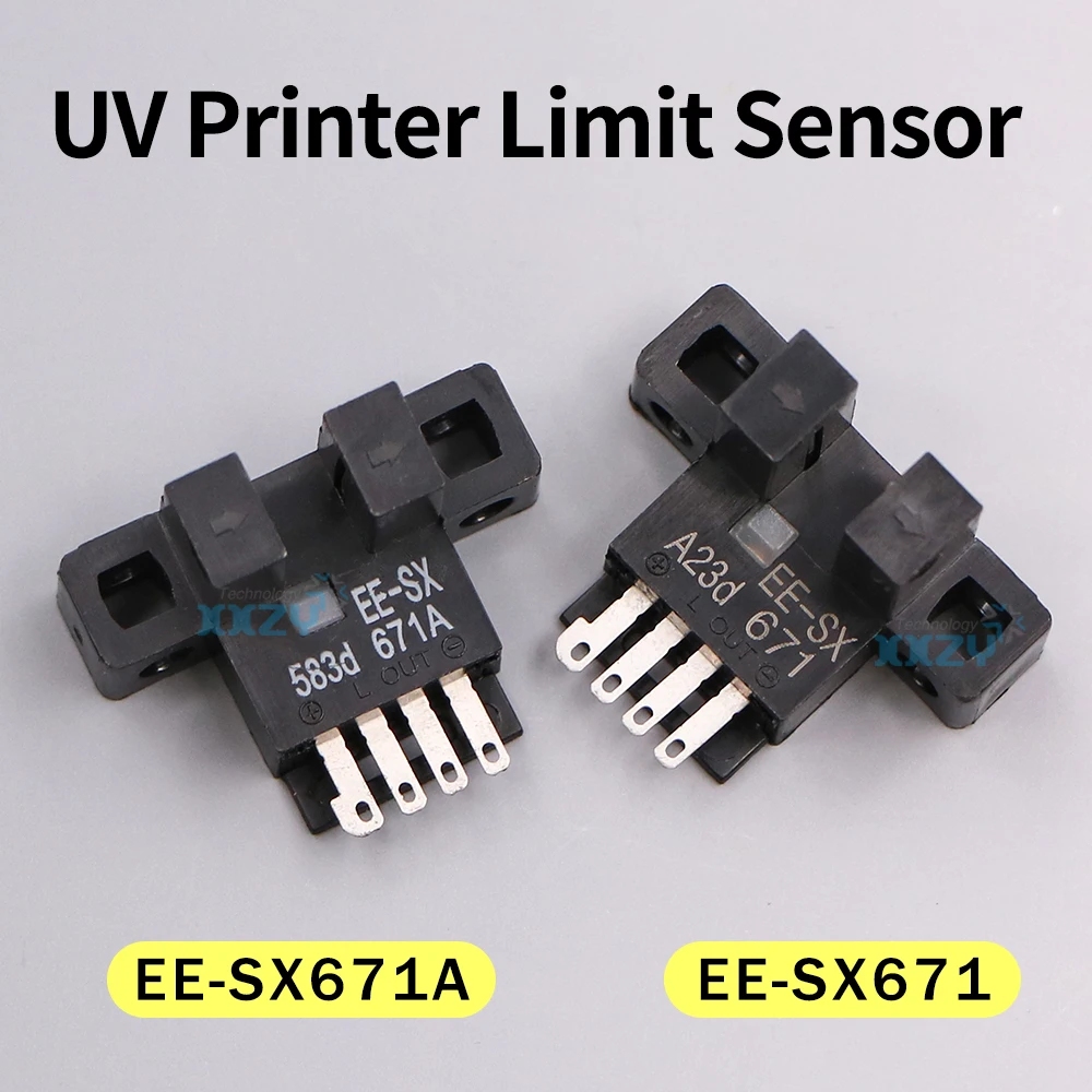 

2 шт./лот, концевой выключатель для УФ-планшетного принтера EE-SX671 EE-SX671A, фотоэлектрический датчик для широкоформатного принтера