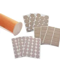 3-72Pcs Felt Chair Leg Pads 3mm Thick Floor Scratch Protector Mat Mute Non-slip Self Adhesive DIY Furniture Accessories 2