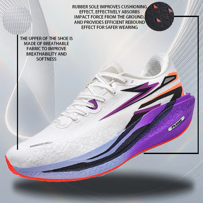 

Men's Sports Shoes Running Shoes Men's and Women's Marathon Shock-absorbing Sports Training Shoes So ft and Comfortable Soles