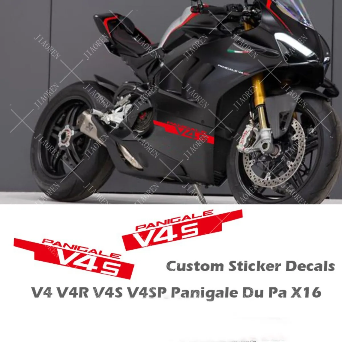 For Ducati V4s Sticker Motorcycle Decals Logo Panigale V4 V4s V4sp