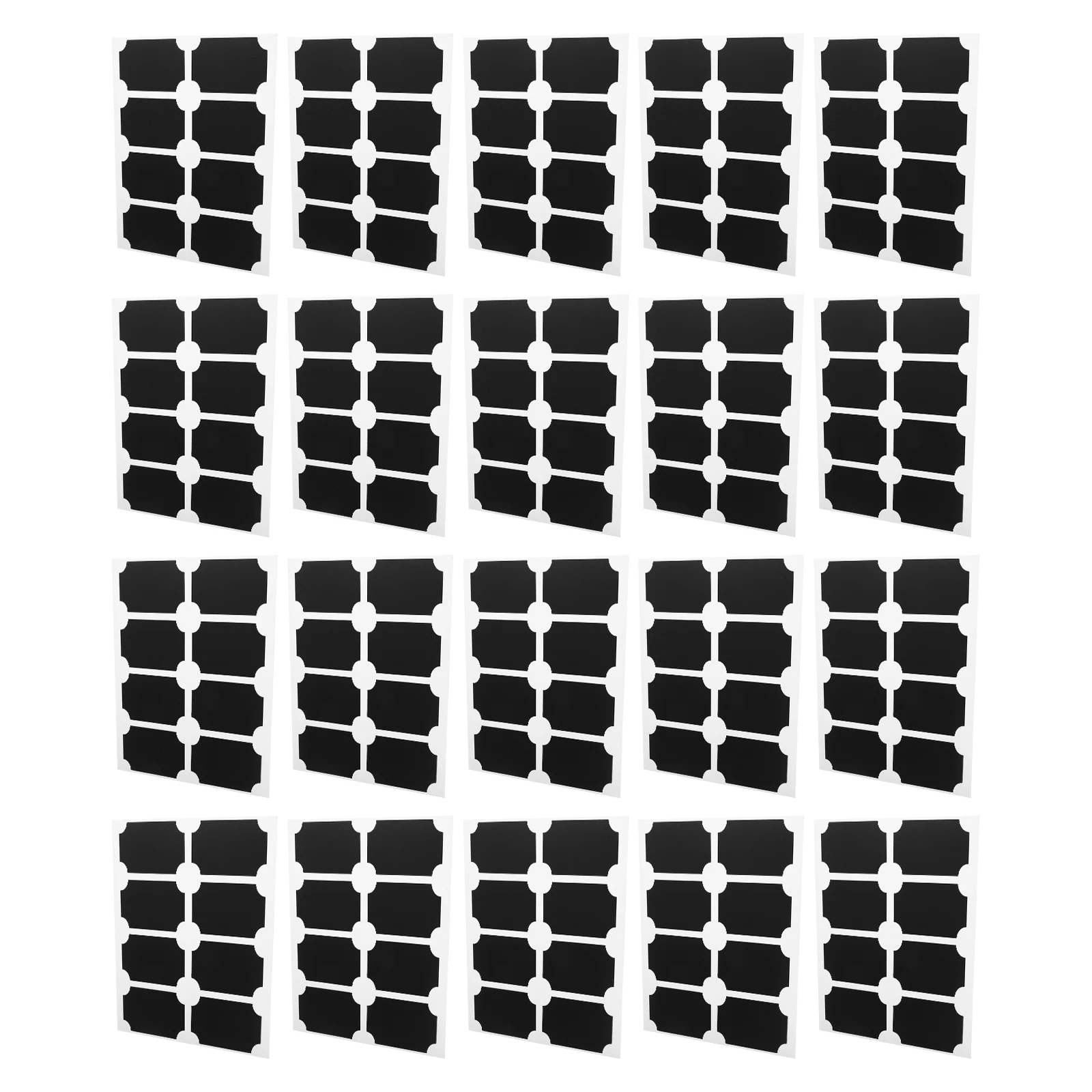 

Chalkboard Label Stickers Writable for Food Containers Self-adhesive Bottles Labels Small Jar