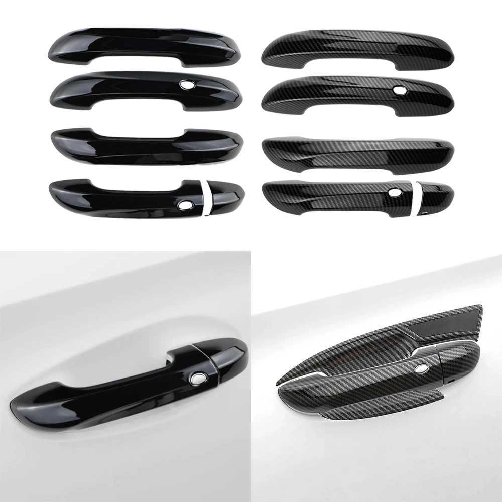 

Для MG 4 MG4 EV Mulan 2022 2023 2024 крышка дверной ручки с левым рулем, наружные дверные ручки, наклейка, декоративная отделка, аксессуары для стайлинга