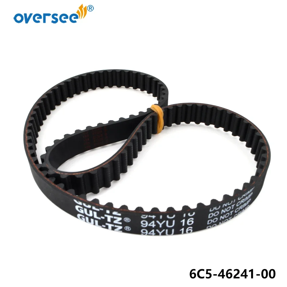 

6C5-46241 Timing Belt For Yamaha Outboard Motor 4 Stroke Parsun Engine 6C5-46241-00 ;F25D/T60/F60/F70