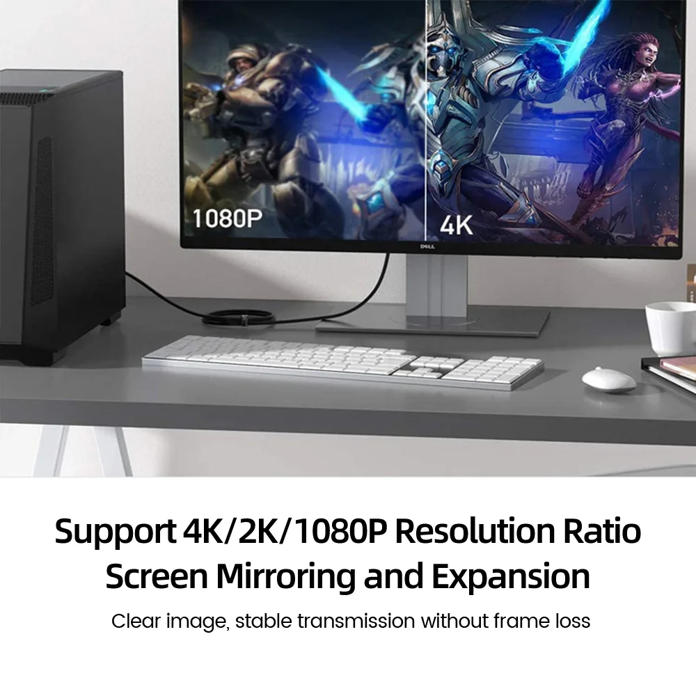 KING KABLE Active Optical Fiber DVI Cable DVI to DVI 24+1 Dual Link 4k60 30 Video Cable For PC Host Led Matrix Projector 10m 20m