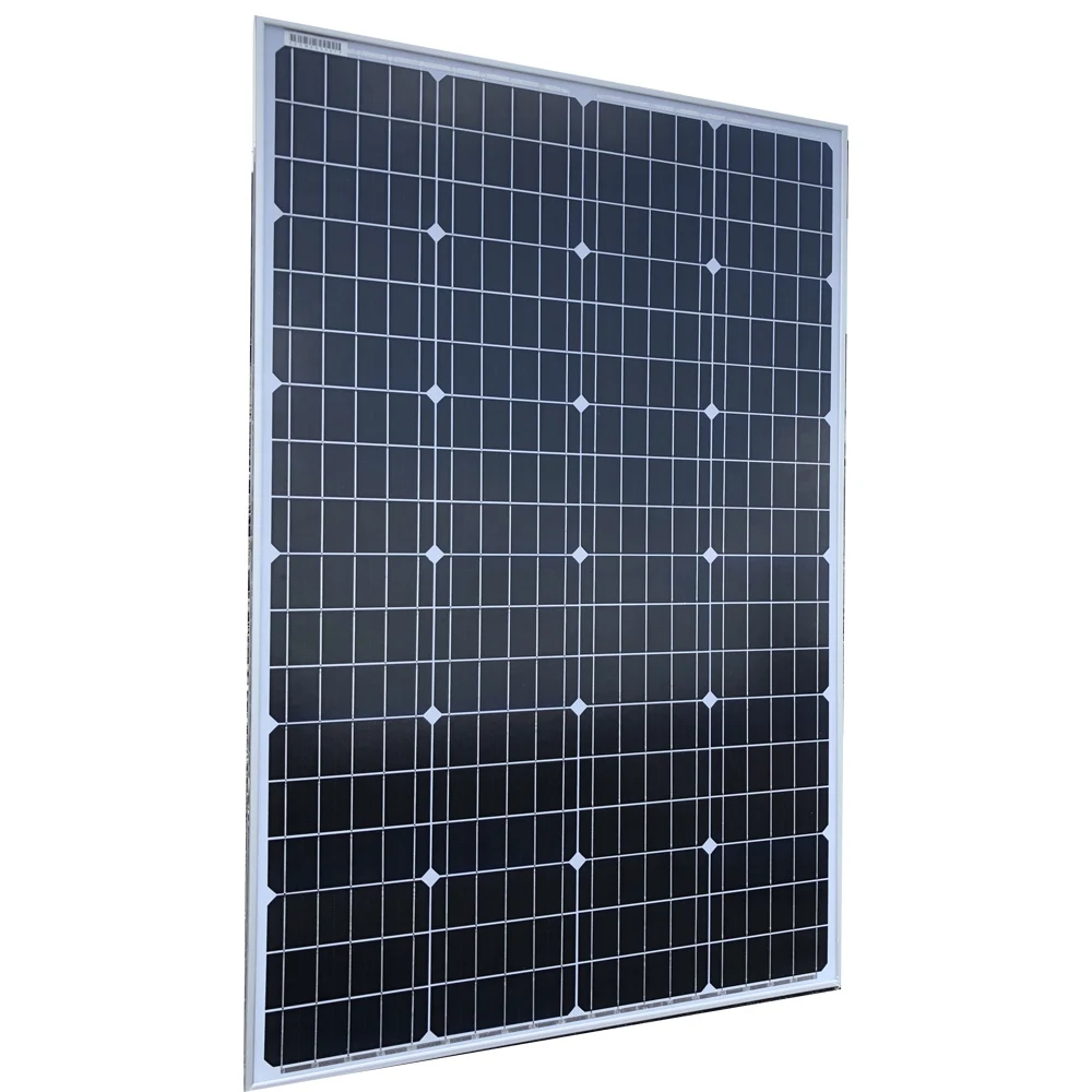 Jingyang Rigid Solar Panel 140w 280w 18V 10 Years Warranty 12V Monocrystalline Silicon Cell Solid Battery Charger