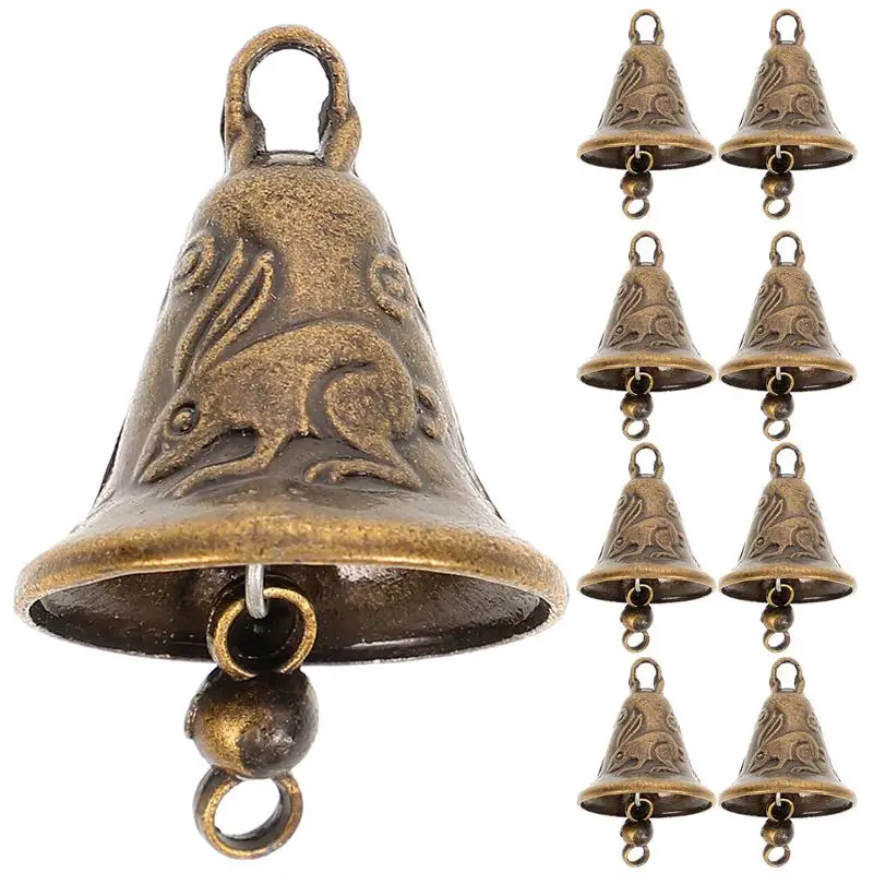 Pack of 11 Metal Bells Bells Christmas Decor Bell Vintage Bell Small Bells for Crafts Hanging Bell Bell Garland Natale