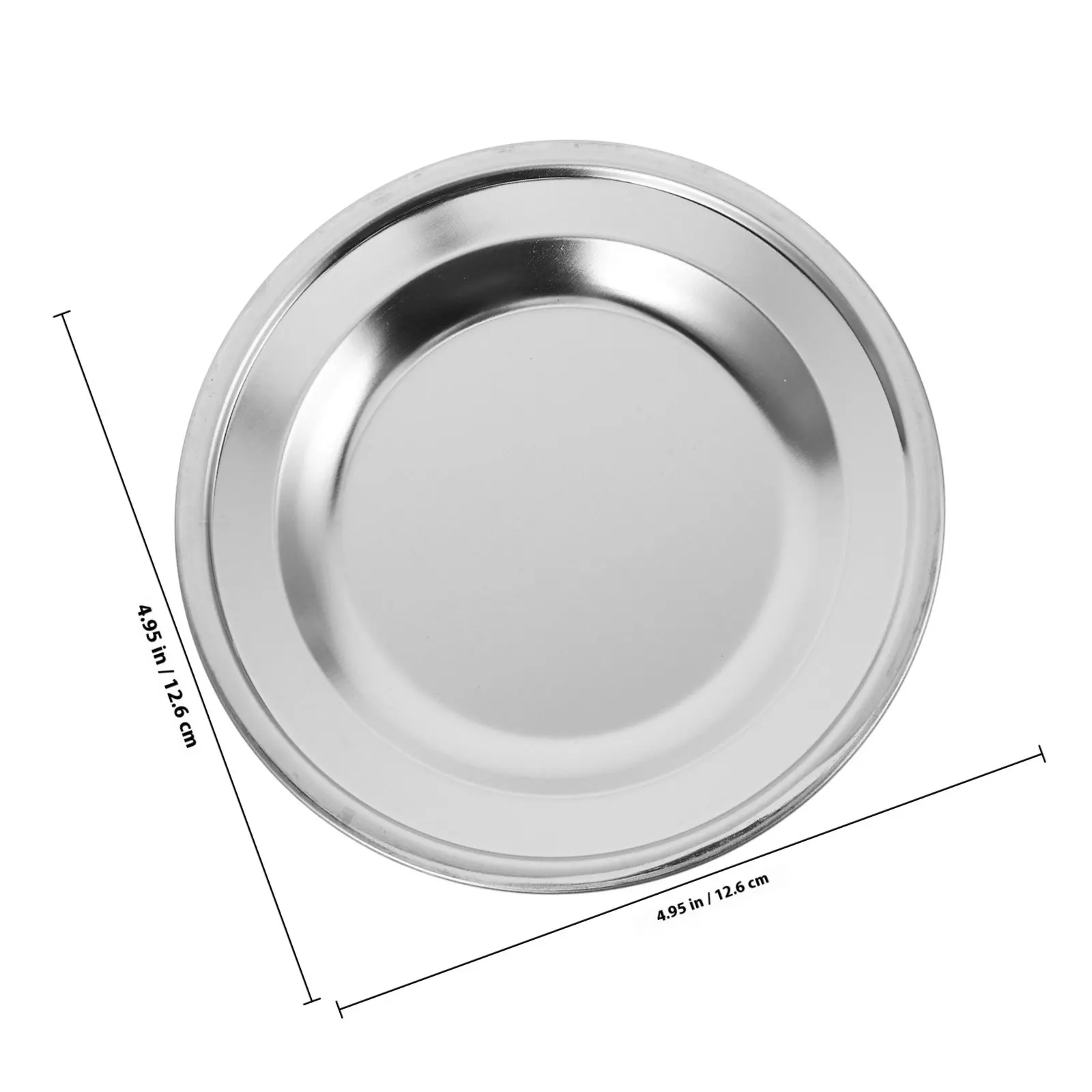 2Pcs Stainless Steel Wine Bottle Coaster Anti-Scalding Non-Slip Heat Insulation Pad Kitchen Table Dining Home Hotel Wine Coaster