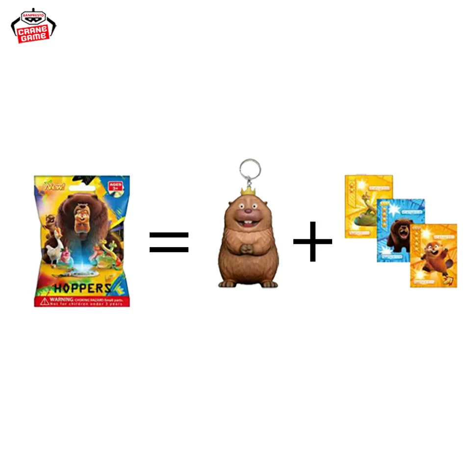 Caixa Surpresa Beaver Transformation Plan Série 24 Brinquedos Chaveiro Decoração de Mochila Modelo de Decoração Presente de Aniversário