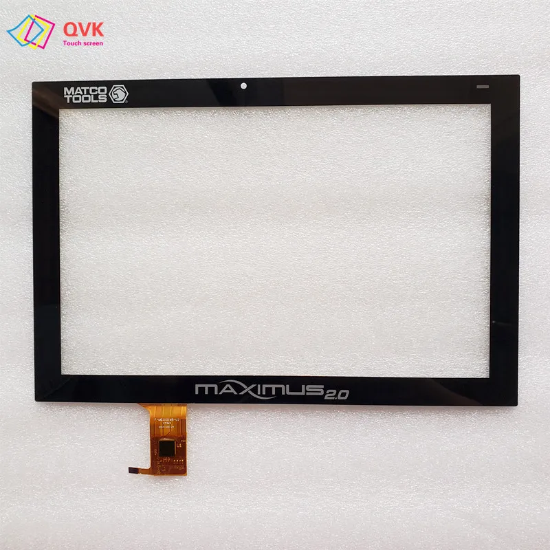 

10 Inch Black P/N F-WGJ10165-V2 Automotive Diagnostics Capacitive Touch Screen Digitizer Sensor For Matco Maximus 2.0