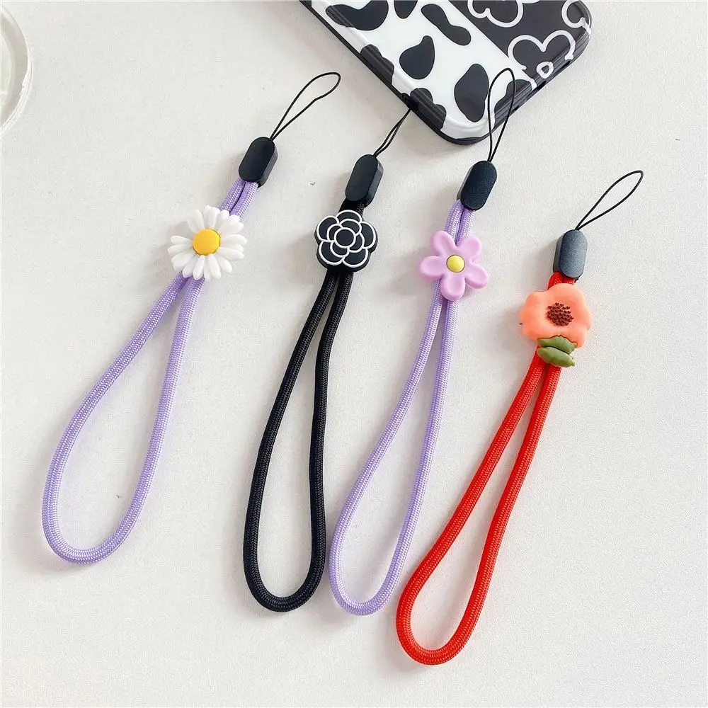 

Short Rope Hanging Rope Anti Lost Wrist Jewelry Mobile Phone Lanyard Phone Hanging Rope Wrist Hand Lanyard Flowers Phone Strap