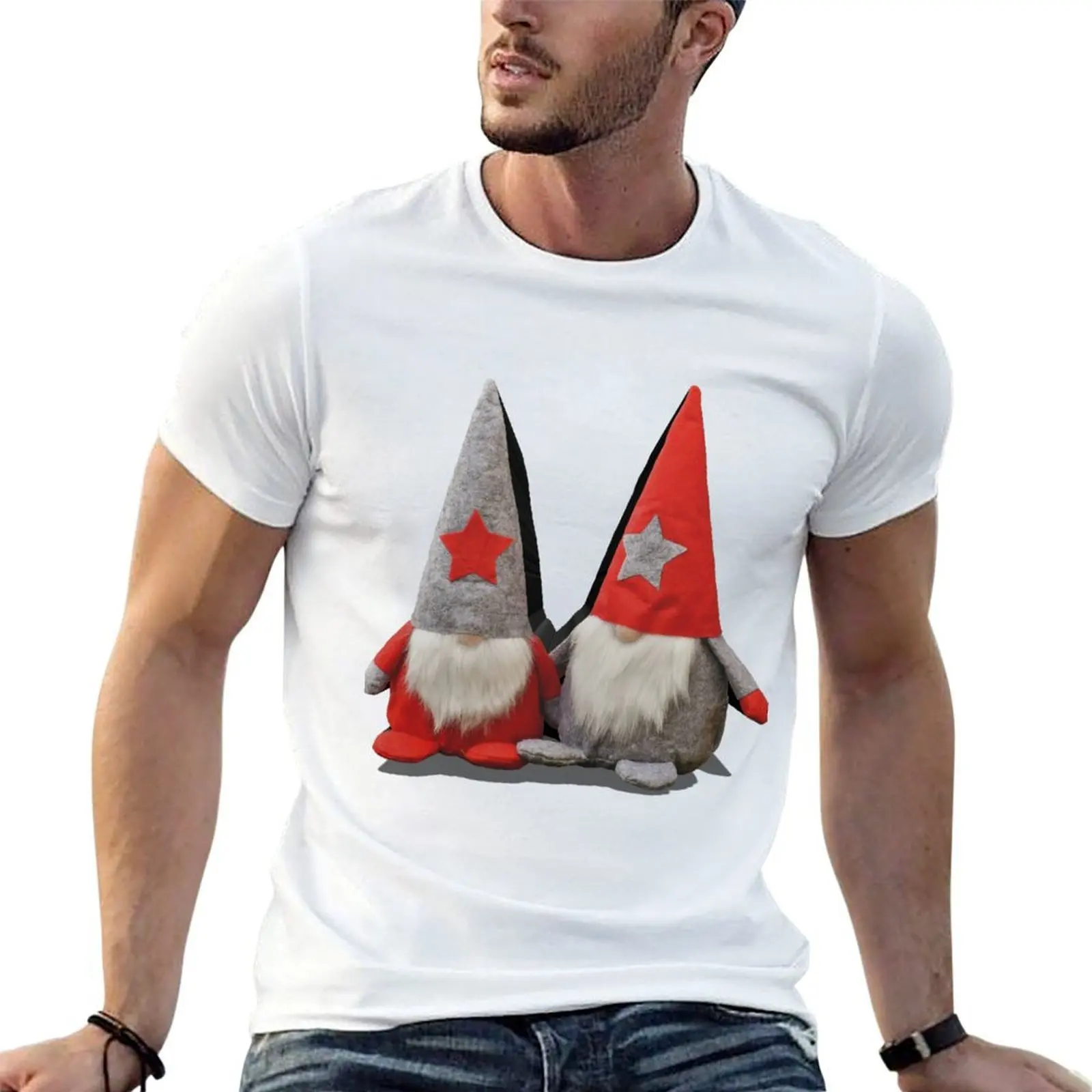 

3D Christmas Gnomes T-Shirt t shirts for man cotton cotton t shirt pack T-Shirt