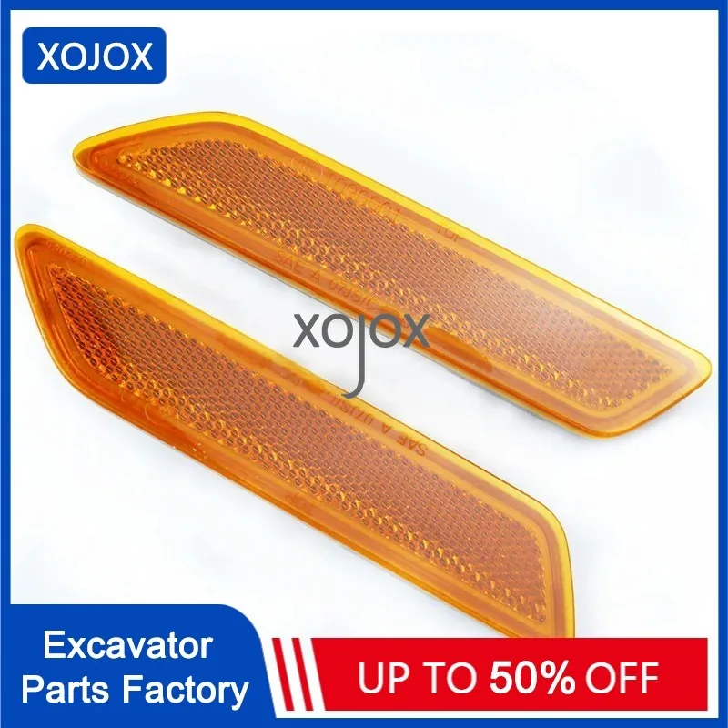 XOJOX For Chrysler Sebring 2007-2010 2PCS Left Right Front Bumper Side Turn Signal Lamp Marker Light