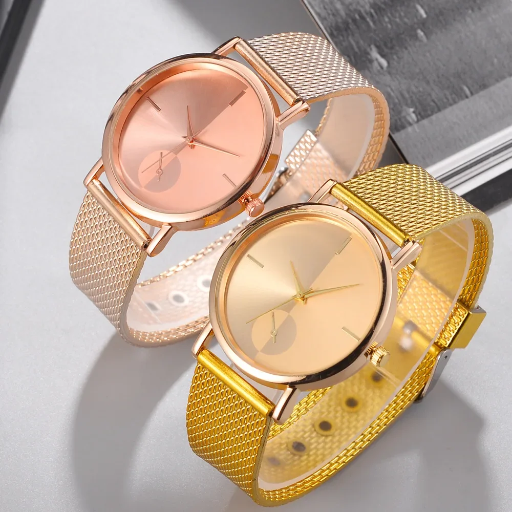 

Fashion Luxury Women Watch Ladies Quartz Wristwatch Elegant Female Bracelet Gold Watches Reloj Mujer