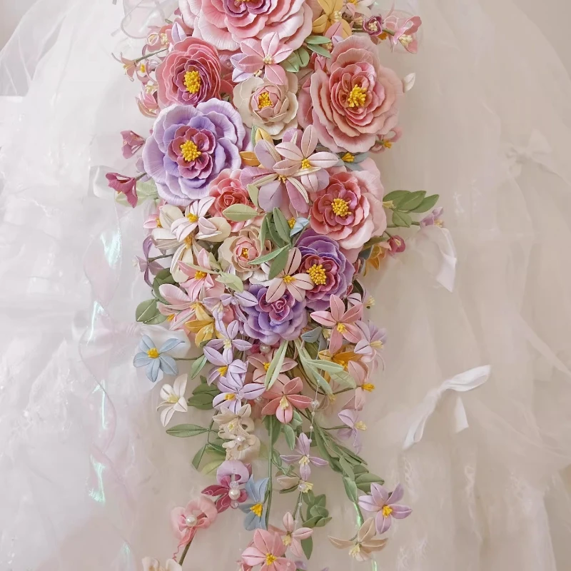 Bouquet material bag, flower wrapping material bag/heavy industry flower wrapping material bag